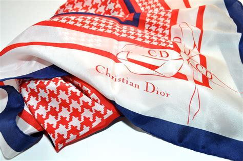 dior scarves blue white|christian Dior scarves for sale.